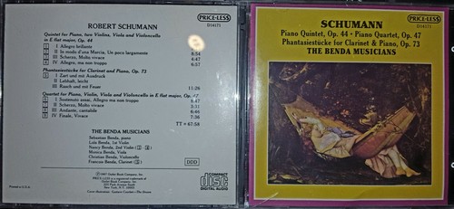 Schumann quartet quintet - quintet, piano